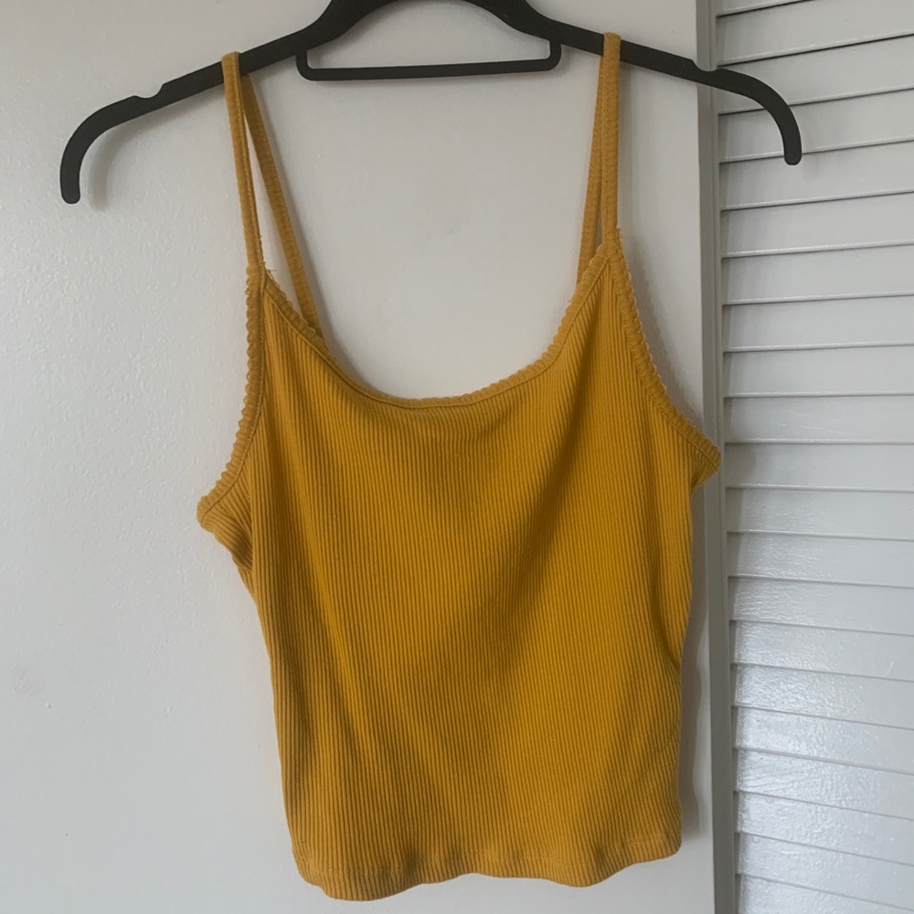 Mustard Yellow Wild Fable Tank